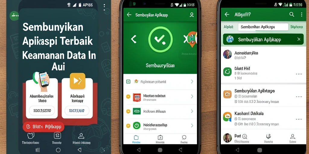 Tampilan antarmuka API66 untuk menyembunyikan aplikasi dengan fitur intuitif.