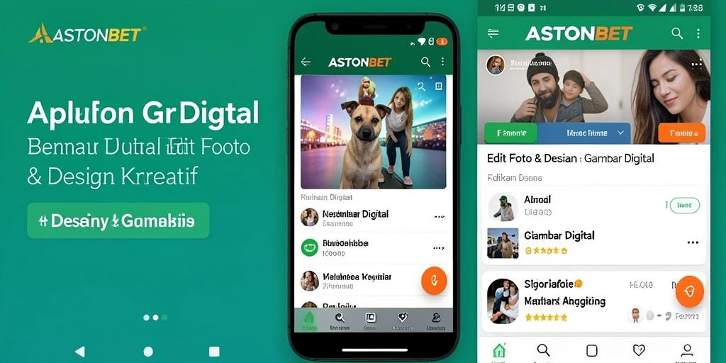 Antarmuka pengguna ASTONBET yang intuitif dan penuh fitur.