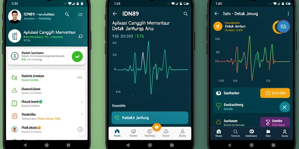 Tampilan antarmuka IDN89 yang intuitif dan informatif.