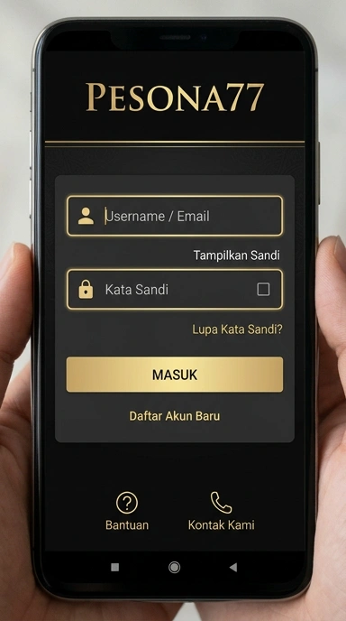 Masuk ke Akun Anda di pesona77